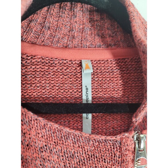 Cop Copine Knit Sweater Full Zip Gilet Preferer Size Large - Picture 3 of 7